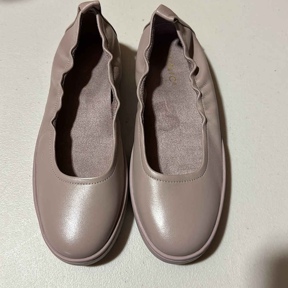 VIONIC UPTOWN BALLET SLIP ON. 7.5 Magnolia Dusk - Picture 3 of 7